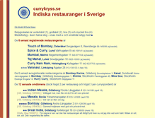 Tablet Screenshot of currykryss.se